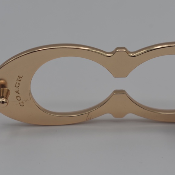 NWT COACH 1941 Red Signature Buckle Belt C1725 - Picture 6 of 7